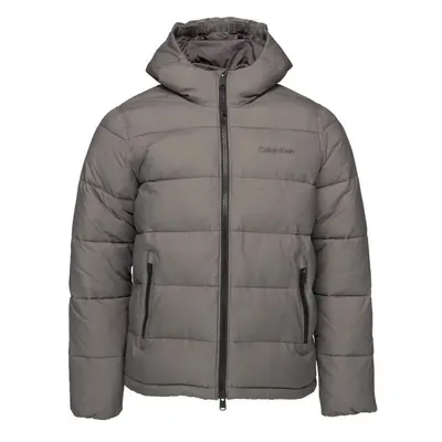 Calvin Klein PADDED JACKET Férfi kabát, szürke, méret