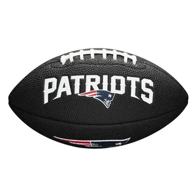 Wilson MINI NFL TEAM SOFT TOUCH FB BL NE Mini labda amerikai futballhoz, fekete, méret