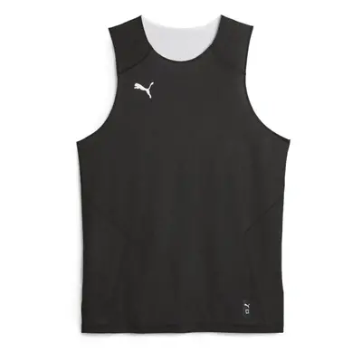 Puma HOOPS TEAM REVERSE PRACTICE JERSEY Férfi kosárlabda mez, fekete, méret