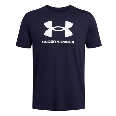 Under Armour SPORTSTYLE Férfi póló, sötétkék, méret