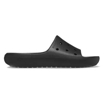 Crocs CLASSIC SLIDE V2 Uniszex papucs, fekete, méret 36/37