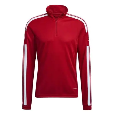 adidas SQUADRA21 TRAINING TOP Férfi pulóver futballra, piros, méret