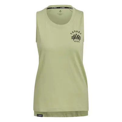 adidas TERREX TANK TOP Női outdoor ujjatlan felső, világoszöld, méret