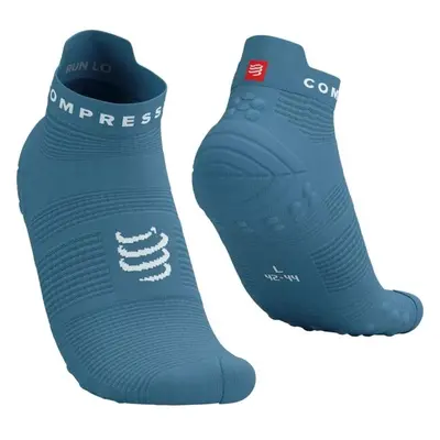 Compressport PRO RACING SOCKS V4.0 RUN Futózokni, kék, méret