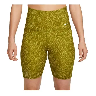 Nike ONE HR 7IN SHORT AOP Női rövidnadrág, sárga, méret