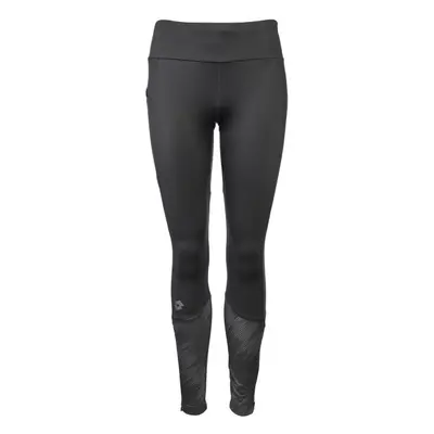 Lotto RUNNING LEGGINGS W PRT2 Női legging futáshoz, sötétszürke, méret