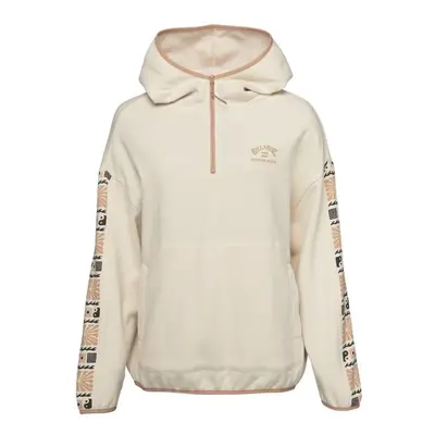 Billabong SURF ADVENTURE HOODIE Női pulóver, fehér, méret