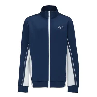 Lotto SQUADRA III FULL-ZIP TOP Fiú sportpulóver, kék, méret