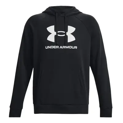 Under Armour RIVAL FLEECE LOGO HD Férfi pulóver, fekete, méret