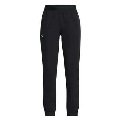 Under Armour SPORT WOVEN JOGGER Lány melegítőnadrág, fekete, méret