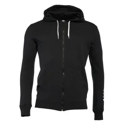 Umbro TERRACE ZIP HOODIE Férfi pulóver, fekete, méret