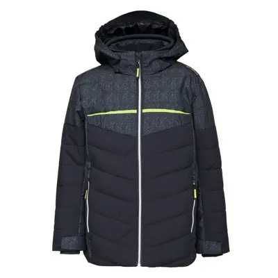 CMP KID JACKET SNAPS HOOD Fiú síkabát, sötétkék, méret