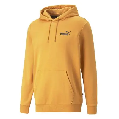 Puma ESS+2 COL SMALL LOGO HOODIE FL Férfi pulóver, sárga, méret