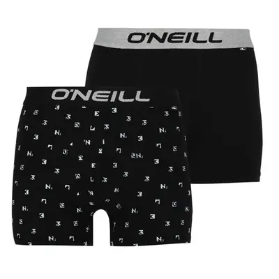 O'Neill LOGO PLAIN 2-PACK Férfi boxeralsó, fekete, méret