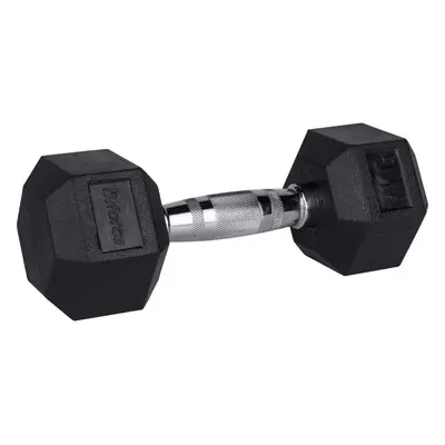 Fitforce FDBB 7KG Hatszögű kézi súlyzó, ezüst, méret