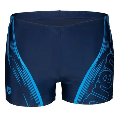 Arena SWIM SHORT GRAPHIC Férfi úszónadrág, sötétkék, méret