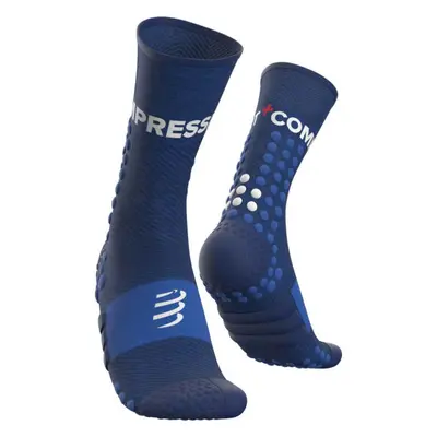 Compressport ULTRA TRAIL SOCKS Futózokni, kék, méret