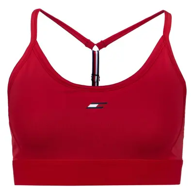 Tommy Hilfiger LIGHT INTENSITY LBR RACER BRA Női sportmelltartó, piros, méret