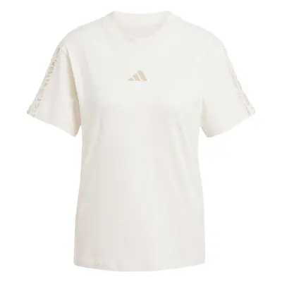 adidas EMBROIDERED T-SHIRT Női póló, bézs, méret