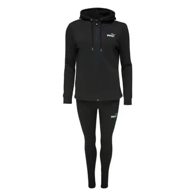 Puma METALLIC TRACSUIT FL Női melegítő szett, fekete, méret