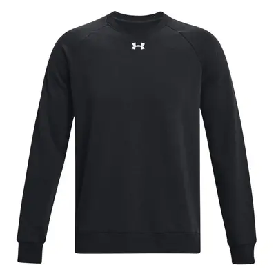 Under Armour RIVAL FLEECE CREW Férfi pulóver, fekete, méret