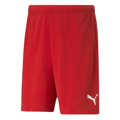 Puma TEAMRISE SHORT Férfi rövidnadrág, piros, méret