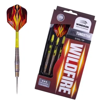 Windson WILDFIRE G TUNGSTEN SET Volfrám darts nyilak éles hegyekkel, sárga, méret