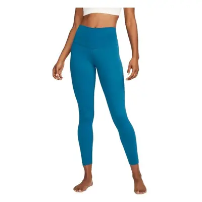 Nike NY DF HR YOGA 7/8 TGHT W Női legging, türkiz, méret