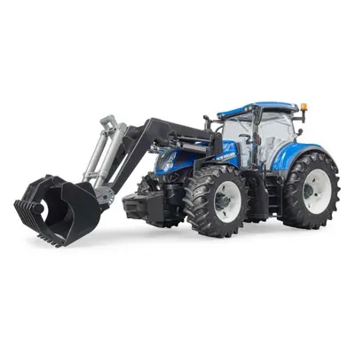 BRUDER NEW HOLLAND Traktor rakodókanállal, kék, méret