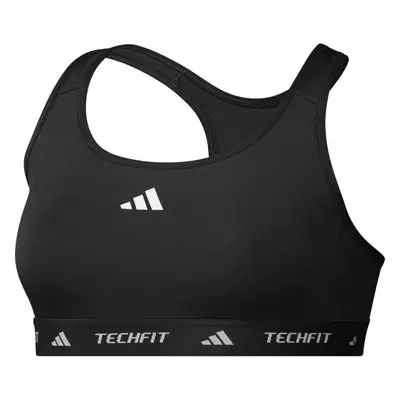 adidas TECHFIT BRA (PLUS SIZE) Női sportmelltartó, fekete, méret