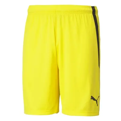 Puma TEAM LIGA SHORTS Férfi rövidnadrág, sárga, méret