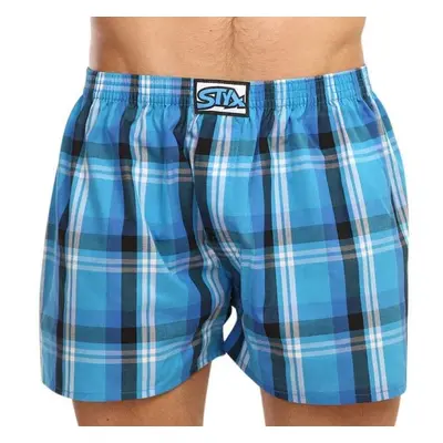 Styx MEN'S BOXERS SHORTS CLASSIC RUBBER Férfi alsónemű, kék, méret