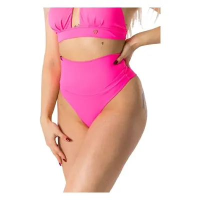 GOLDBEE SHAPEWEAR SWIMWEAR BOTTOMS Női karcsúsító bikini alsó, rózsaszín, méret