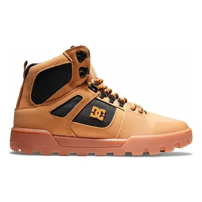 DC PURE HIGH-TOP WR BOOT Férfi téli cipő, barna, méret 42.5