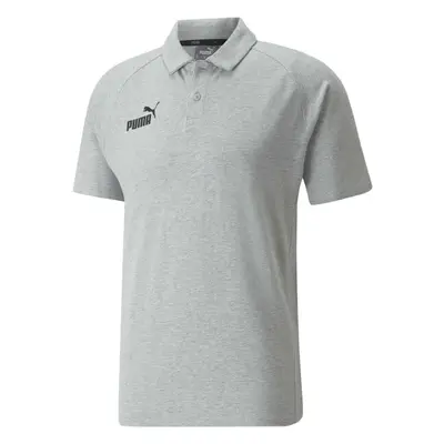 Puma TEAMFINAL CASUALS POLO Férfi póló, szürke, méret