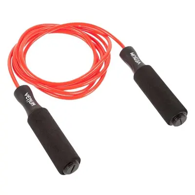 Venum COMPETITOR WEIGHTED JUMP ROPE Súlyozott ugrókötél, piros, méret