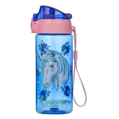 Oxybag UNICORN Lány műanyag ivópalack, lila, méret