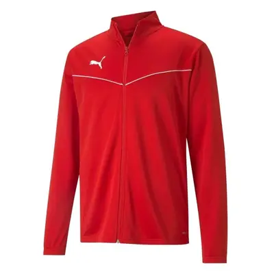 Puma TEAMRISE TRAINING POLY JACKET Férfi pulóver, piros, méret