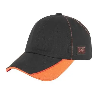 BLACK & DECKER CAP Munkaruházati baseball sapka védősisakkal, fekete, méret