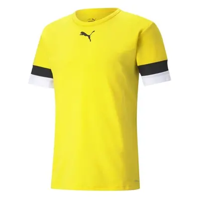 Puma TEAMRISE Fiú futballmez, sárga, méret