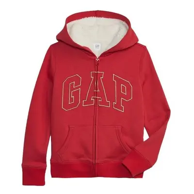 GAP INSULATED FULLZIP Lány pulóver, piros, méret