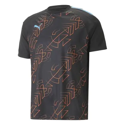 Puma TEAMLIGA GRAPHIC JERSEY Férfi futballpóló, fekete, méret