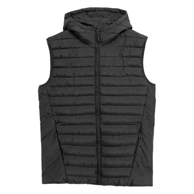 4F VEST Férfi mellény, fekete, méret