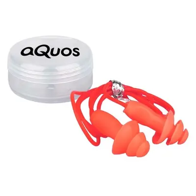 AQUOS EAR PLUG Füldugó, narancssárga, méret