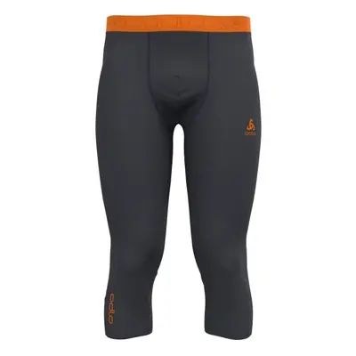 Odlo REVELSTOKE PERFORMANCE WOOL Férfi thermo leggings, sötétszürke, méret