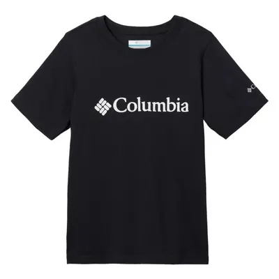 Columbia VALLEY CREED SHORT SLEEVE GRAPHIC SHIRT Gyerek póló, fekete, méret