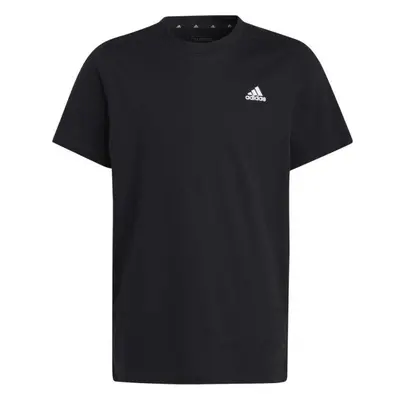 adidas ESSENTIALS SMALL LOGO TEE Gyerek póló, fekete, méret