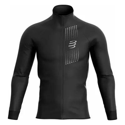 Compressport HURRICANE WINDPROOF JACKET Férfi széldzseki, fekete, méret