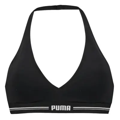 Puma WOMEN PADDED HALTER TOP 1P Sportmelltartó, fekete, méret