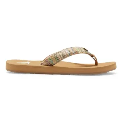 Roxy PORTO RAFFIA II Női flip-flop papucs, barna, méret